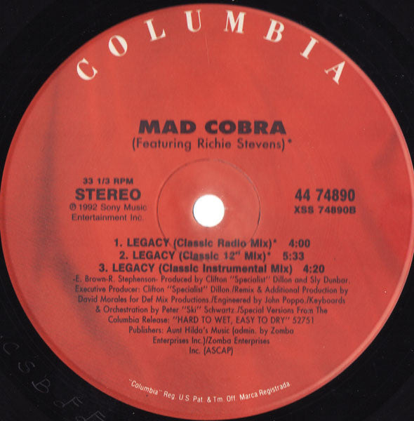 Mad Cobra - Legacy