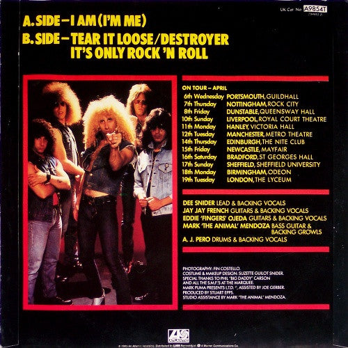 Twisted Sister - I Am (I'm Me)