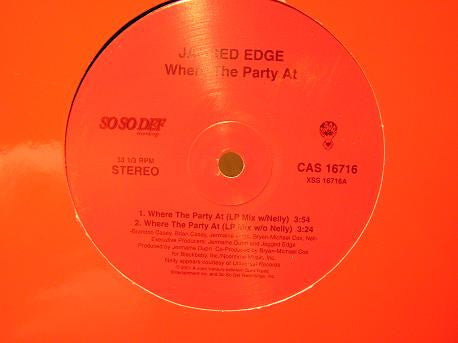 Jagged Edge (2) - Where The Party At