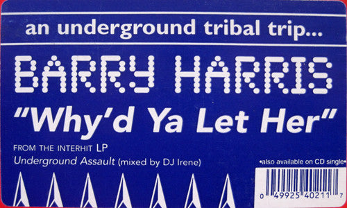 Barry Harris - Why'd Ya Let Her