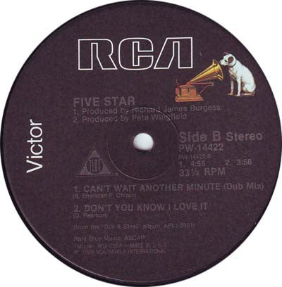 Five Star - Can't Wait Another Minute