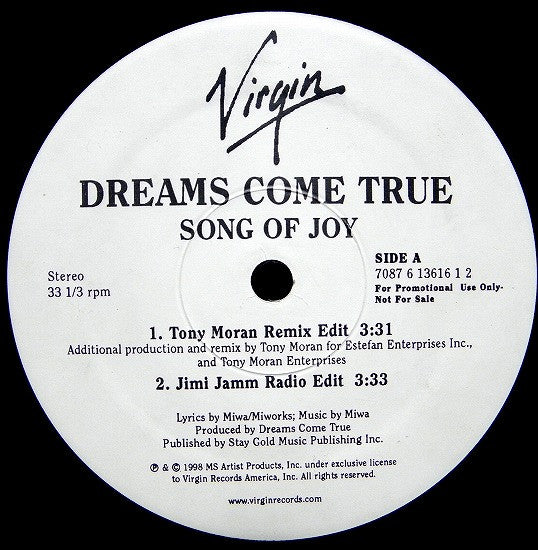 Dreams Come True - Song Of Joy