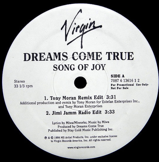 Dreams Come True - Song Of Joy