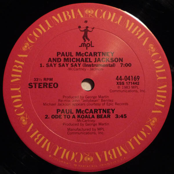 Michael Jackson & Paul McCartney - Say Say Say
