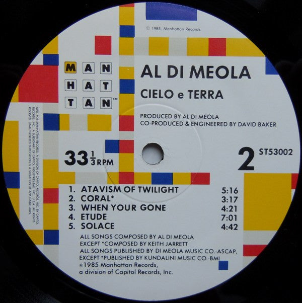 Al Di Meola - Cielo E Terra