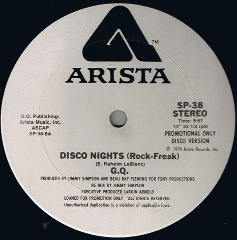 Disco Nights (Rock-Freak)