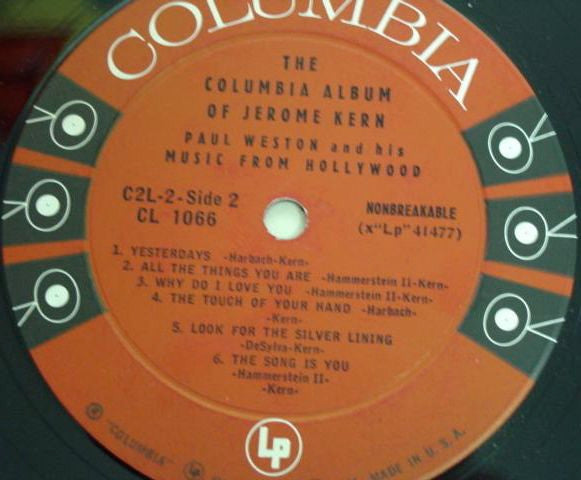 The Columbia Album Of Jerome Kern