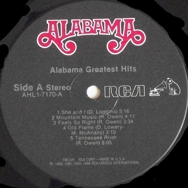 Alabama Greatest Hits