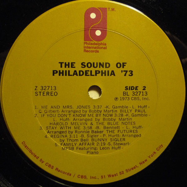 Various - The Sound Of Philadelphia '73