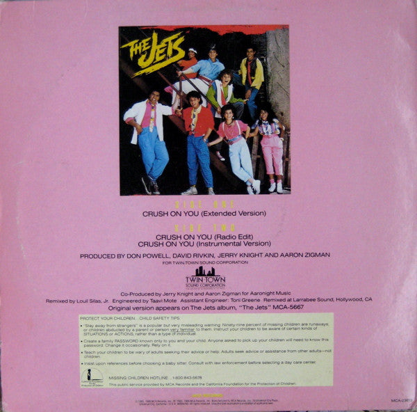 The Jets - Crush On You