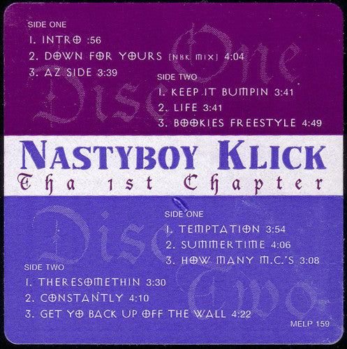 Nastyboy Klick - Tha 1st Chapter