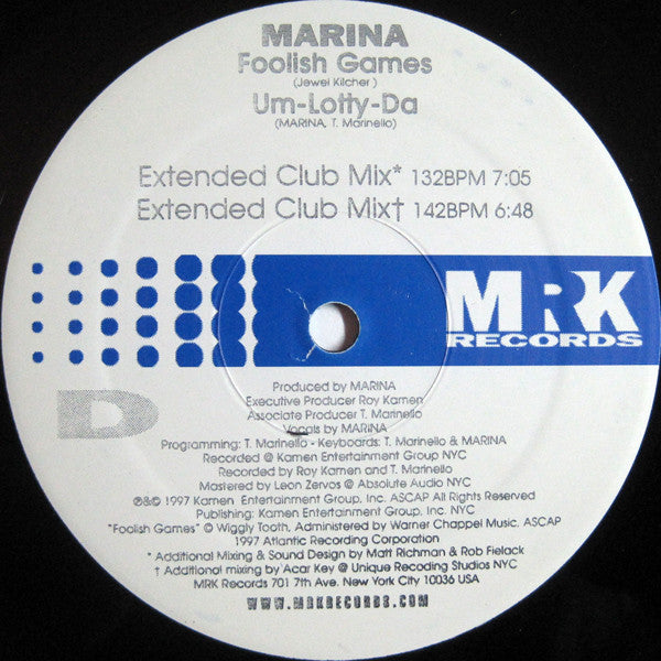 Marina (3) - The Dream Lover EP