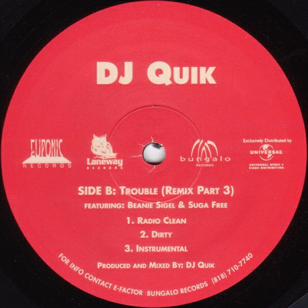 DJ Quik - Murda 1 Case / Trouble (Remix Part 3)