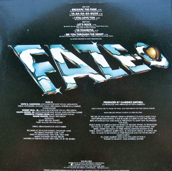 Faze-O - Breakin' The Funk