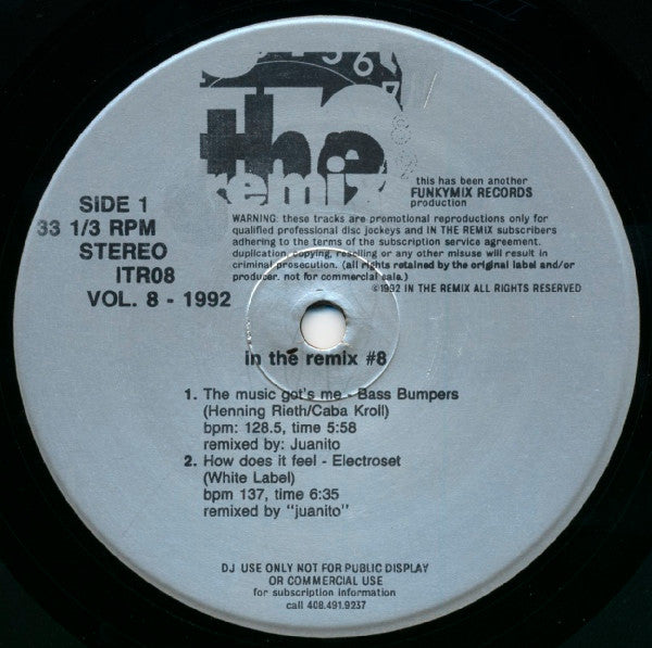 Various - In The Remix Vol. 8