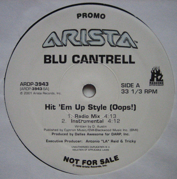 Blu Cantrell - Hit 'Em Up Style (Oops!)