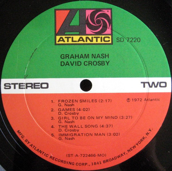 Crosby & Nash - Graham Nash / David Crosby