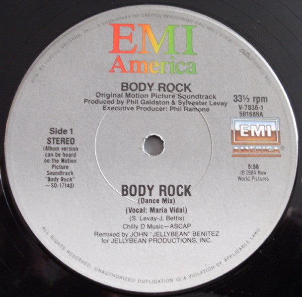 Maria Vidal - Body Rock