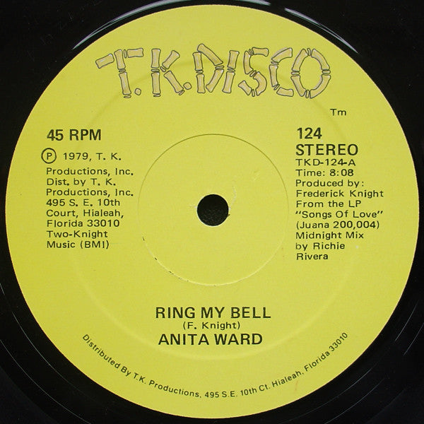 Anita Ward - Ring My Bell