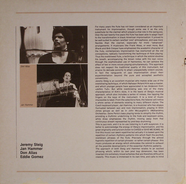 Jeremy Steig - Europa Jazz