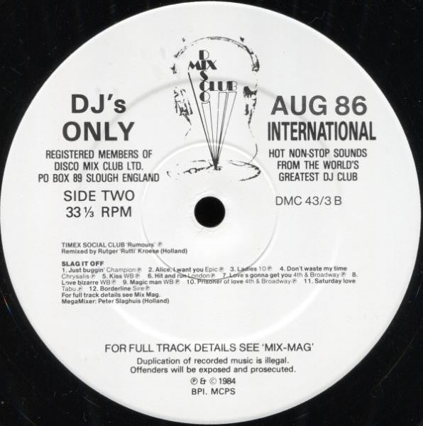 Various - August 86 International
