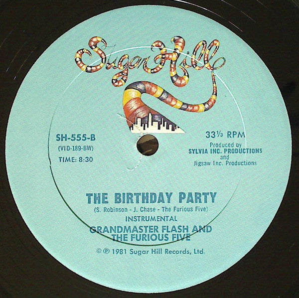 Grandmaster Flash & The Furious Five - The Birthday Party