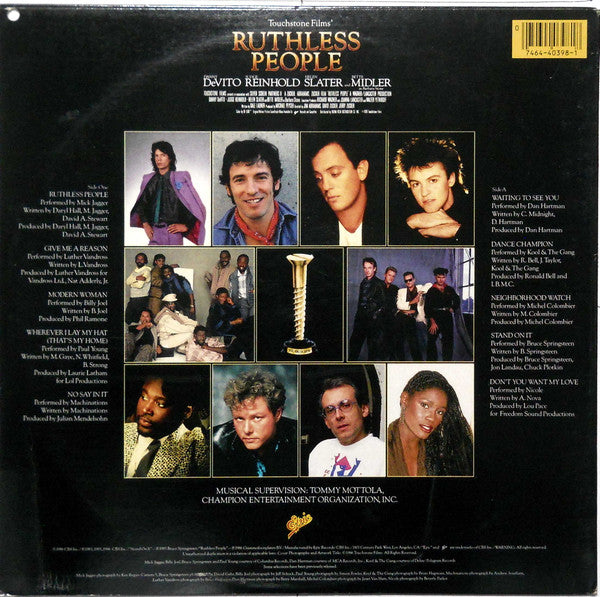 Various - Ruthless People (The Original Motion Picture Soundtrack)