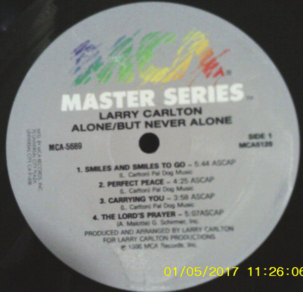 Larry Carlton - Alone/But Never Alone