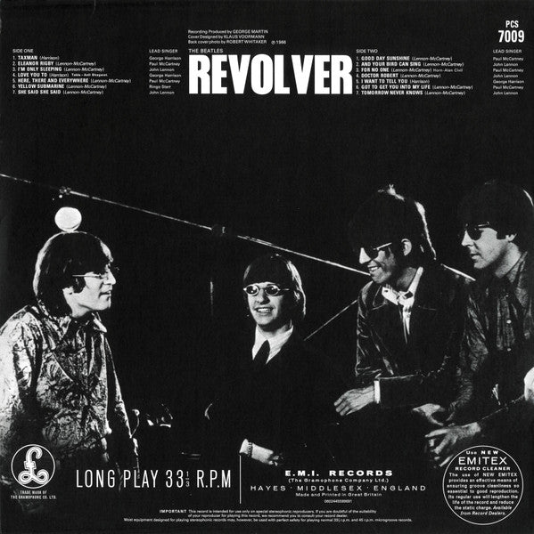 The Beatles - Revolver [180g, Half-Speed Remix / Remaster, 2022]