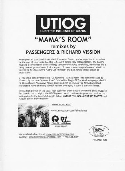 Mama's Room (Remixes)