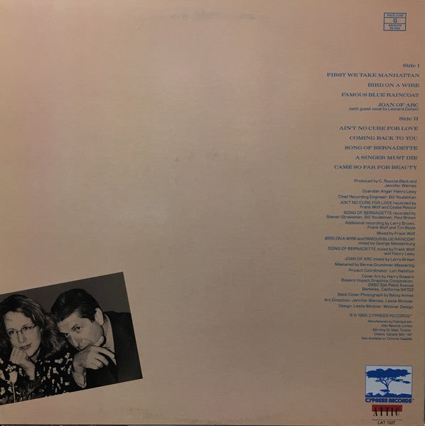 Jennifer Warnes - Famous Blue Raincoat (The Songs Of Leonard Cohen)