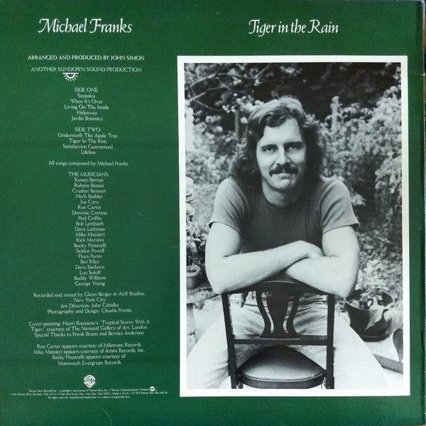 Michael Franks - Tiger In The Rain