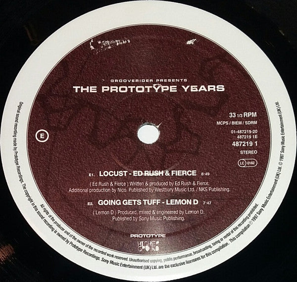 Grooverider - The Prototype Years