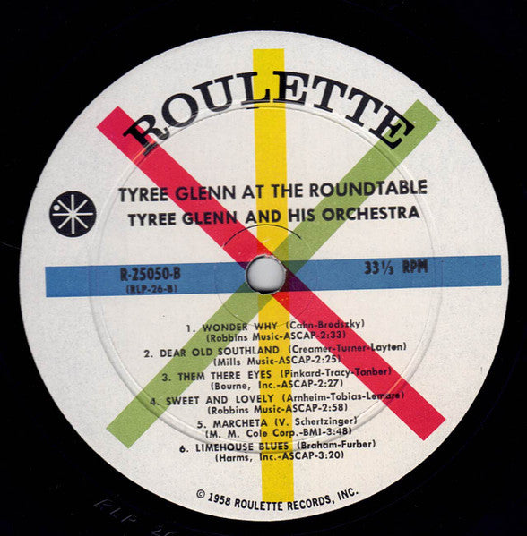 Tyree Glenn At The Roundtable