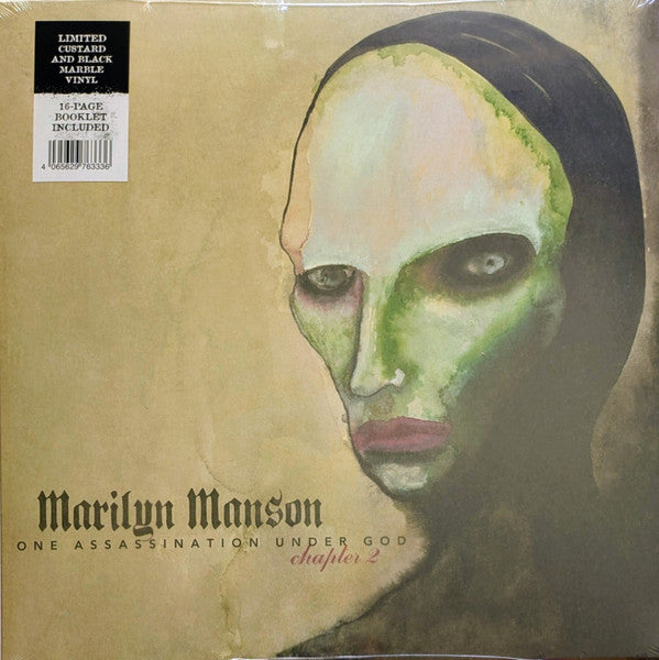 Marilyn Manson - One Assassination Under God (Chapter 2) [CUSTARD + BLACK VINYL]