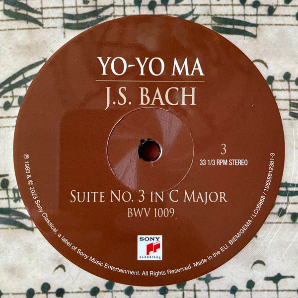 Yo-Yo Ma - 6 Suites For Unaccompanied Cello (The 1983 Sessions)