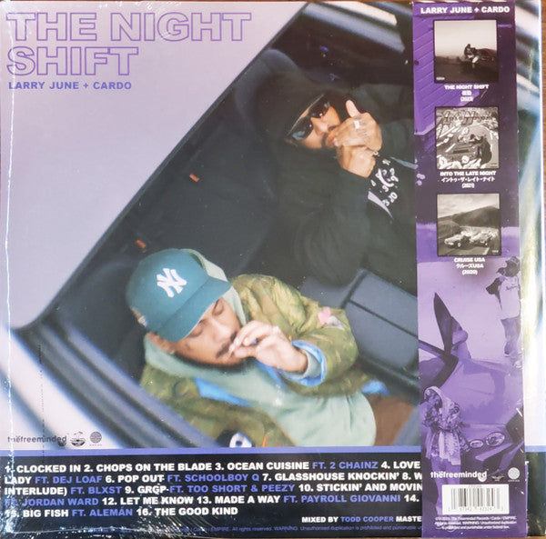 Larry June + Cardo ‎– The Night Shift (Cloudy Skies Vinyl)