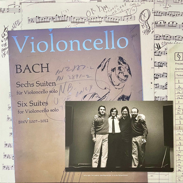 Yo-Yo Ma - 6 Suites For Unaccompanied Cello (The 1983 Sessions)