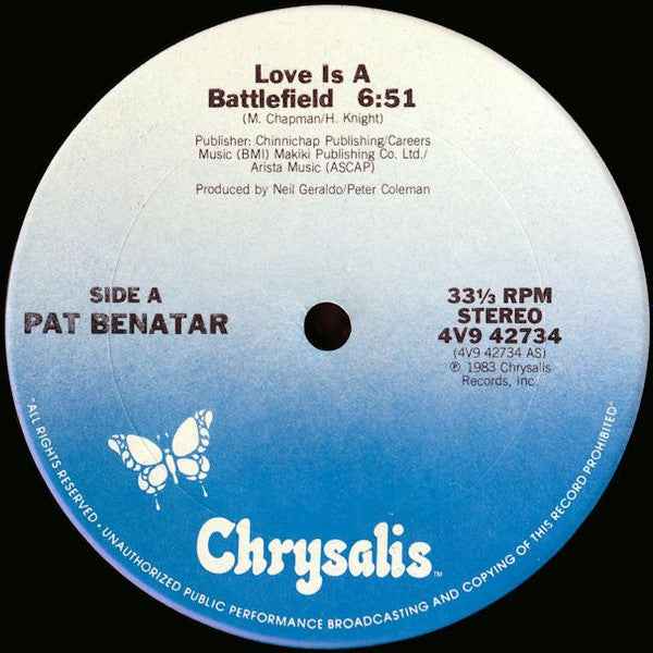 Pat Benatar - Love Is A Battlefield (Special Extended Re·mix)
