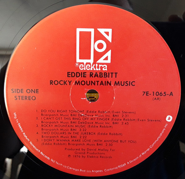 Eddie Rabbitt - Rocky Mountain Music