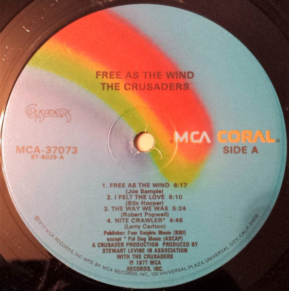 The Crusaders - Free As The Wind