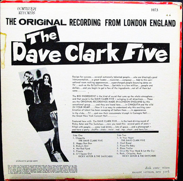 The Dave Clark Five - Chaquita / In Your Heart
