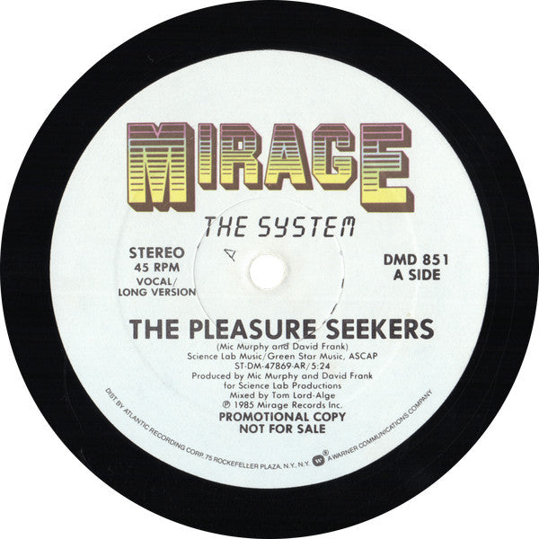 The System - The Pleasure Seekers