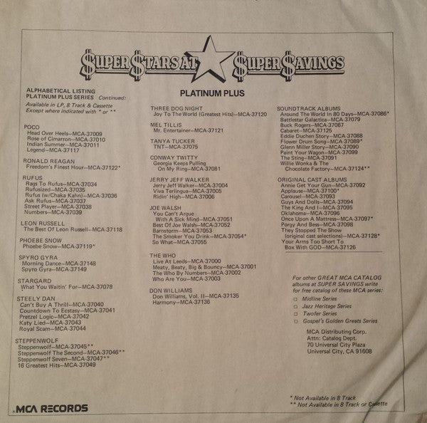 The Crusaders - Free As The Wind