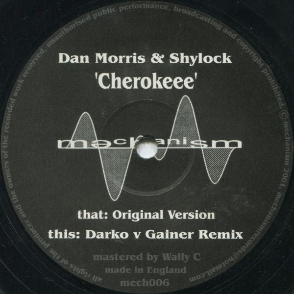 Dan Morris & Shylock - Cherokeee
