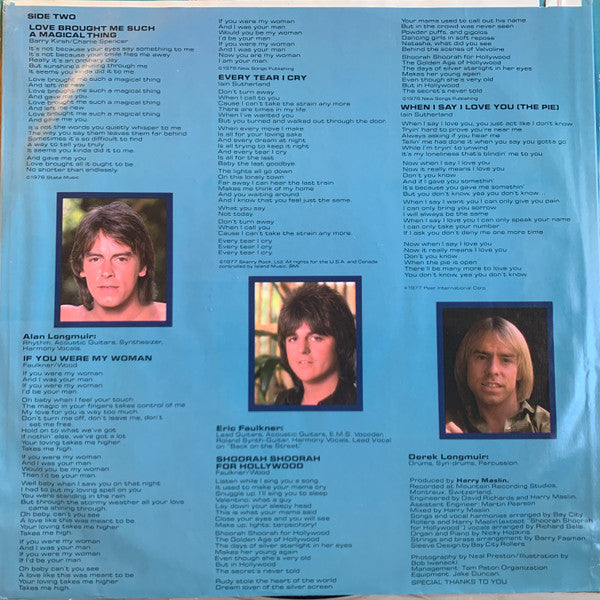 Bay City Rollers - Strangers In The Wind