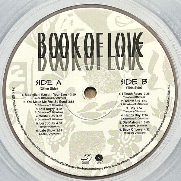 Book Of Love - Book Of Love [CLEAR VINYL]