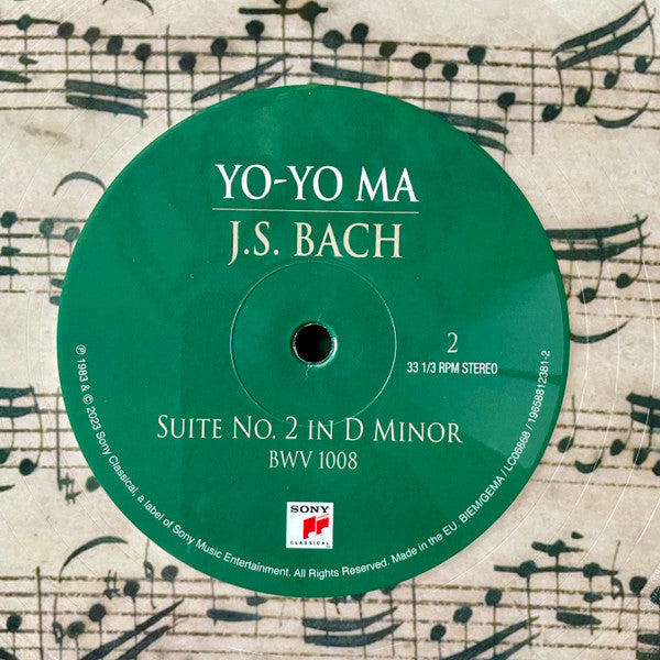 Yo-Yo Ma - 6 Suites For Unaccompanied Cello (The 1983 Sessions)