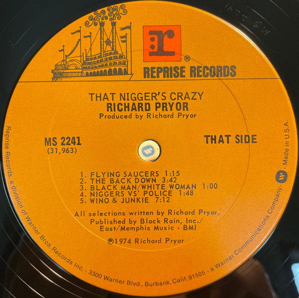 Richard Pryor - That Nigger's Crazy