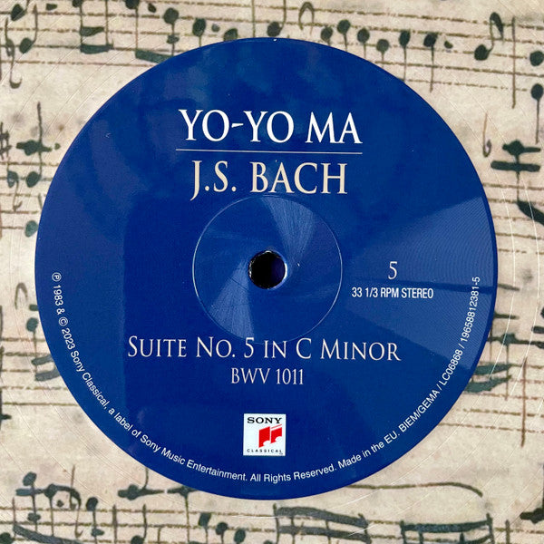 Yo-Yo Ma - 6 Suites For Unaccompanied Cello (The 1983 Sessions)